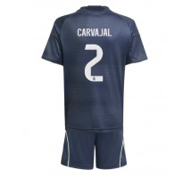Real Madrid Daniel Carvajal #2 Koszulka Wyjazdowa dzieci 2025-26 Krótki Rękaw (+ krótkie spodenki)